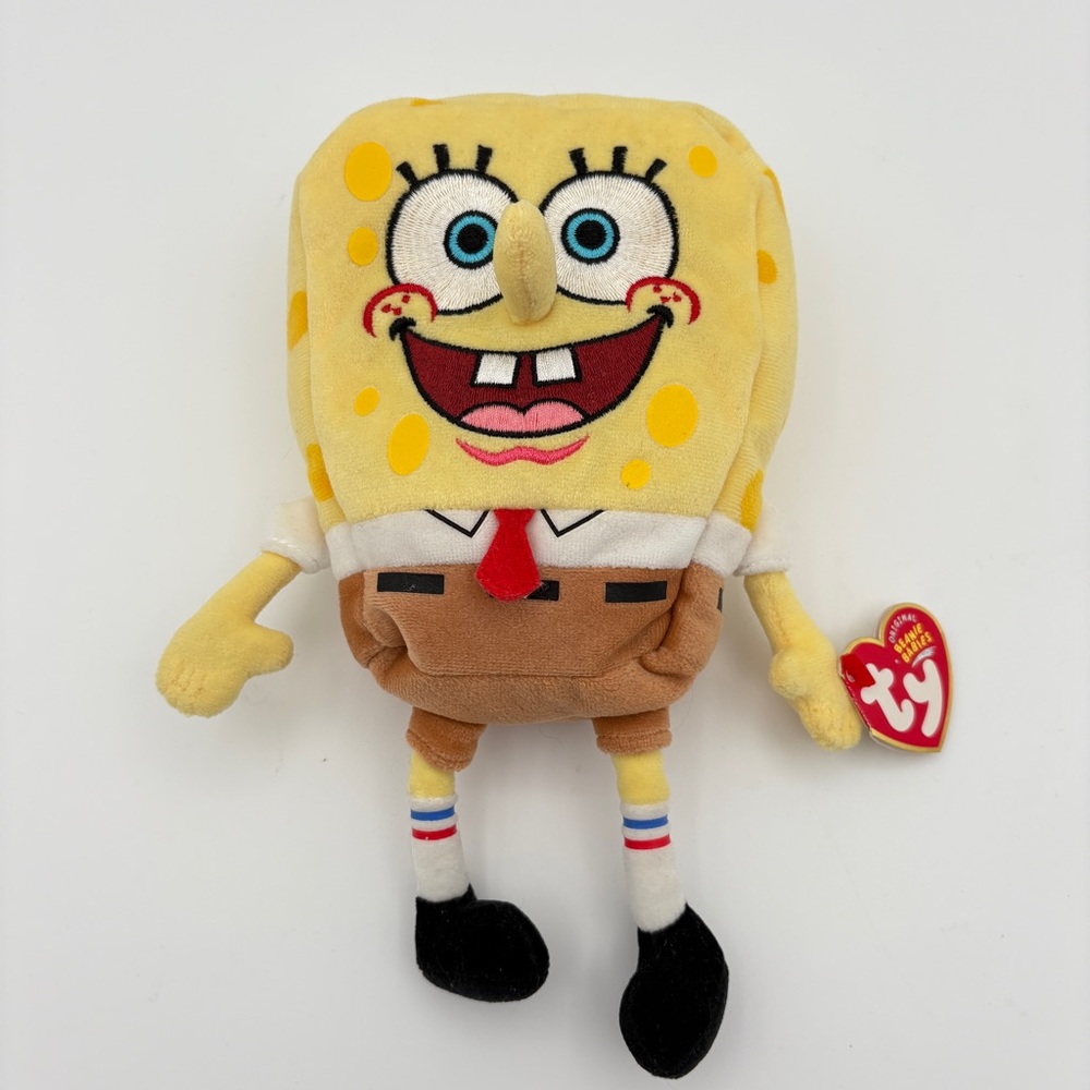 2004 SpongeBob SquarePants Plush Nickelodeon TY Beanie Baby
